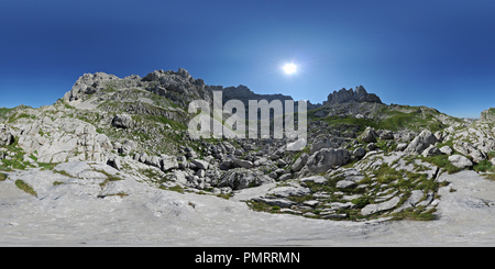 Vue panoramique à 360° de Zeleni Vir - Le Durmitor