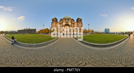 Vue panoramique à 360° de Cathédrale de Berlin