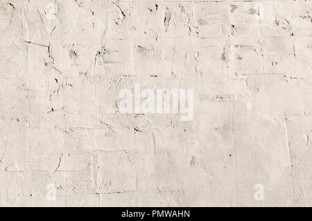 Béton beige neutre abstrait rock wall background Banque D'Images