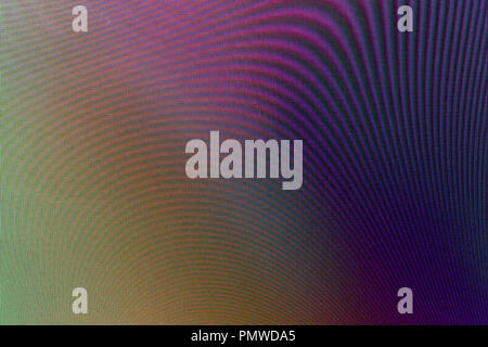 Résumé fond - macro shot d'une télévision à écran LCD pixels Banque D'Images