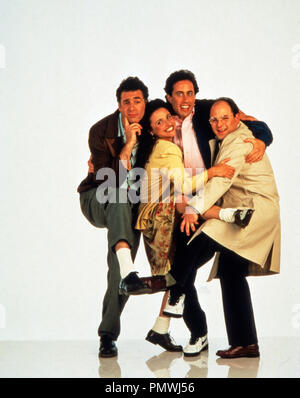 Seinfeld, USA 1989 - 1998 Série TV Saison 5 Regie : Larry David, Jerry Seinfeld acteurs : Jerry Seinfeld, Julia Louis-Dreyfus, Michael Richards, Jason Alexander Banque D'Images