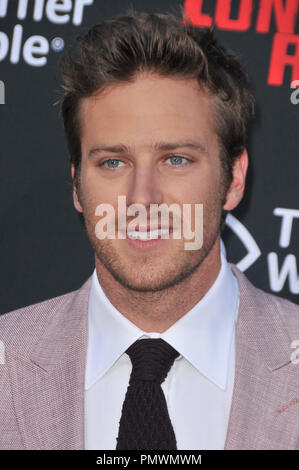 Armie Hammer à Disney's 'The Lone Ranger' Première mondiale tiendra à Disney California Adventure à Anaheim, CA. L'événement a eu lieu le samedi 22 juin 2013. Photo par PictureLux RPAC RPAC / Référence de dossier 31999 187RPAC01 pour un usage éditorial uniquement - Tous droits réservés Banque D'Images