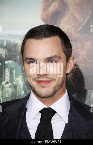 Nicholas Hoult 02/26/2013 'Jack The Giant Slayer' premiere tenue au Théâtre chinois de Grauman à Hollywood, CA Photo par Izumi Hasegawa / / PictureLux HNW Banque D'Images