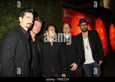 Backstreet Boys, Kevin Richardson, Nick Carter, Howie Dorough, Brian Littrell, A.J. 04/25/2013 Deuxième McLean hilarité annuel pour la charité au bénéfice de l'Alzheimer's Association tenue à Avalon Hollywood à Hollywood, CA Photo par Izumi Hasegawa / / PictureLux HNW Banque D'Images