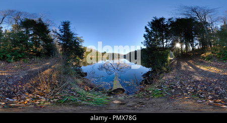 Vue panoramique à 360° de Pin tombé, Lac Meech (Québec)