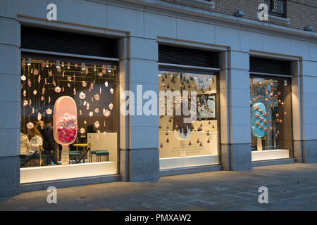 La Boutique Sign Magnum, Kings Road, Chelsea, London, England, UK Banque D'Images