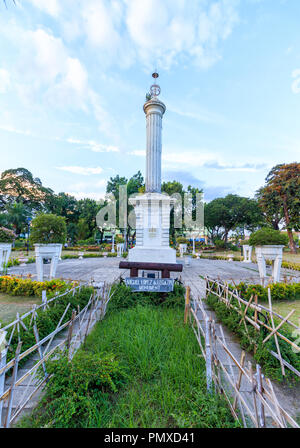 La ville de Cebu, Philippines - 15 juin 2018 : Miguel Lopez de Legazpi Monument à Cebu City Banque D'Images