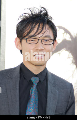 Réalisateur James Wan à la première de Warner Bros Pictures' 'l'illusionnisme'. Arrivants tenue au Dome de Cinerama à Hollywood, CA, le 16 juillet 2013. Photo par Joe Martinez / PictureLux Banque D'Images