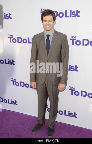 Bill Hader lors de la première de films CBS' 'La liste'. Arrivants tenue à Regency Bruin Theatre à Westwood, CA, le 23 juillet 2013. Photo par Joe Martinez / PictureLux Banque D'Images