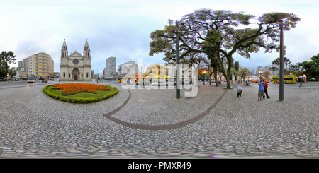 Vue panoramique à 360° de Catedral Metropolitana de Curitiba