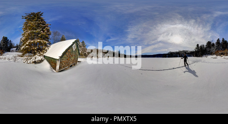 Vue panoramique à 360° de Lac Meech (Québec)