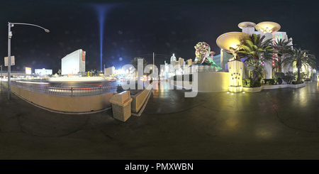 Vue panoramique à 360° de Las Vegas MGM Grand Hotel Golden Lion