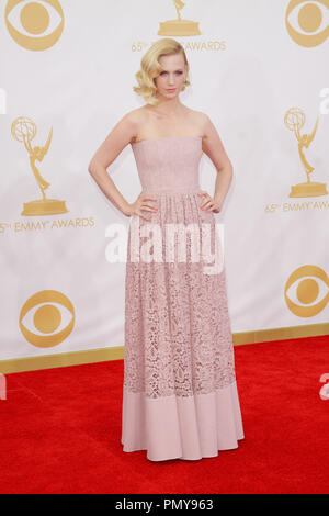 January Jones à la 65e Primetime Emmy Awards tenue au Nokia Theatre L.A. Vivre à Los Angeles, CA, le 22 septembre 2013. Photo par Joe Martinez / PictureLux Banque D'Images