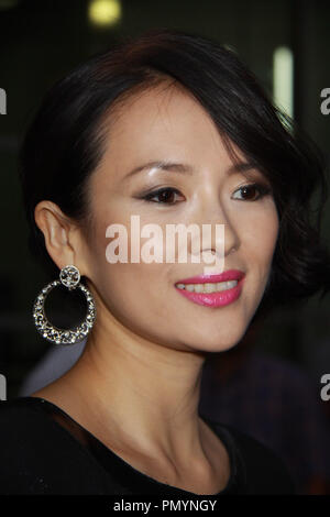 Ziyi Zhang 08/22/2013 "Le Grand Maître" Los Angeles projection spéciale organisée à Hollywood Arclight à Hollywood, CA Photo par Izumi Hasegawa / HNW / PictureLux 32088 Numéro de référence de dossier 026HNW pour un usage éditorial uniquement - Tous droits réservés Banque D'Images