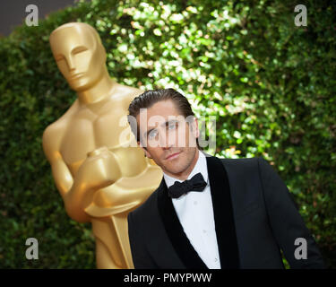 Acteur Jake Gyllenhaal assiste à la 5e édition de gouverneurs prix lors de la Ray Dolby Ballroom au Hollywood & Highland Center® à Hollywood, CA, le samedi 16 novembre, 2013. Référence de fichier #  32184 018 pour un usage éditorial uniquement - Tous droits réservés Banque D'Images