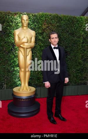 Acteur Jake Gyllenhaal assiste à la 5e édition de gouverneurs prix lors de la Ray Dolby Ballroom au Hollywood & Highland Center® à Hollywood, CA, le samedi 16 novembre, 2013. Référence de fichier #  32184 046 pour un usage éditorial uniquement - Tous droits réservés Banque D'Images