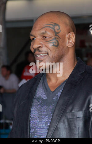 Mike Tyson à Summit Entertainment's premiere de "projet Day'. Tenue des arrivées au Regency Village Theatre de Westwood, CA, le 7 avril 2014. Photo par Joe Martinez / PictureLux Banque D'Images