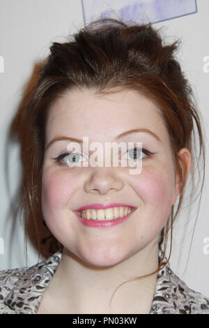 Georgie Henley 04/08/2014 Sœurs 'parfait' Premiere tenue au Landmark Theatre de Los Angeles, CA Photo par Kazuki Hirata / HNW / PictureLux Banque D'Images