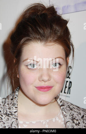 Georgie Henley 04/08/2014 Sœurs 'parfait' Premiere tenue au Landmark Theatre de Los Angeles, CA Photo par Kazuki Hirata / HNW / PictureLux Banque D'Images