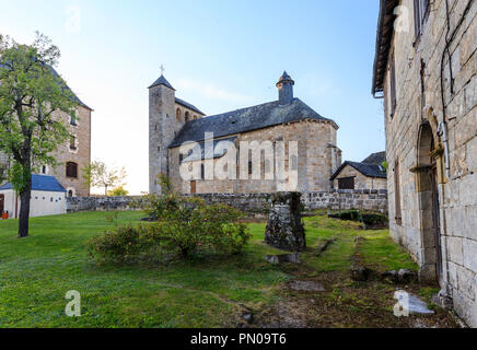 France, Correze, Noailles, l'Assomption de Notre Dame church // France, Corrèze (19), Noailles, église de l'Assomption-de-Notre-Dame Banque D'Images