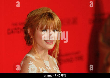 Bella Thorne au US Premiere de Lionsgate's 'The Hunger Games : Catching Fire'. Arrivants tenue au Nokia Theatre LA Vivre à Los Angeles, CA, le 18 novembre 2013. Photo par Joe Martinez / PictureLux Banque D'Images