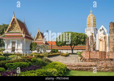 Wat Phra Sri Rattana Mahathat, Phitsanulok, Thaïlande Banque D'Images