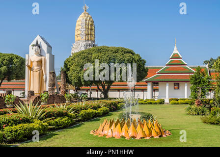 Wat Phra Sri Rattana Mahathat, Phitsanulok, Thaïlande Banque D'Images