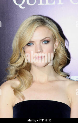 Erin Richards au Los Angeles Premiere de Lionsgate's 'les plus calmes". Tenue des arrivées au théâtre à l'ACE Hotel à Los Angeles, CA, le 22 avril 2014. Photo par : R.Anthony / PictureLux Banque D'Images