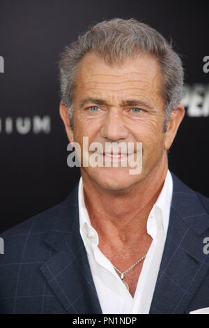 Mel Gibson 08/11/2014 Le Los Angeles Premiere de 'The Expendables 3' qui s'est tenue au Théâtre chinois de Grauman à Hollywood, CA Photo par Izumi Hasegawa / / PictureLux HNW Banque D'Images