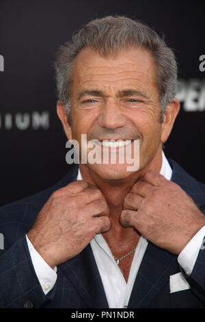 Mel Gibson 08/11/2014 Le Los Angeles Premiere de 'The Expendables 3' qui s'est tenue au Théâtre chinois de Grauman à Hollywood, CA Photo par Izumi Hasegawa / / PictureLux HNW Banque D'Images