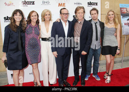 Amanda Peet, Molly Shannon, Felicity Huffman, Clark Gregg, William H. Macy, Sam Rockwell, Saxon Sharbino 05/22/2014 Projection spéciale de 'Faire confiance tenue à Egyptian Theatre à Hollywood, CA Photo par Izumi Hasegawa / / PictureLux HNW Banque D'Images