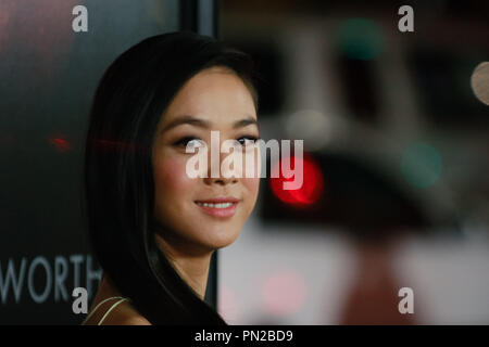 Tang Wei lors de la première mondiale de Legendary Pictures et Universal Pictures "Blackhat" tenue au Théâtre chinois de Grauman à Hollywood, CA, le 8 janvier 2015. Photo par Joe Martinez / PictureLux Banque D'Images