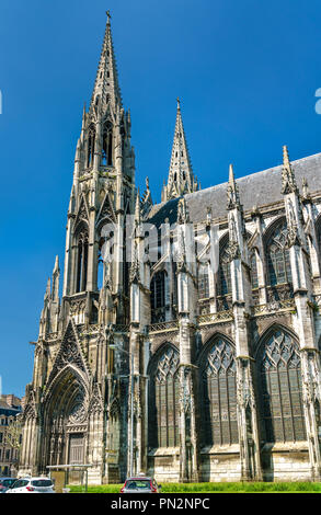 L'église de l'abbaye de Saint-Ouen de Rouen, France Banque D'Images