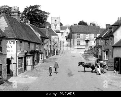 Hambledon High Street, début des années 1900 Banque D'Images