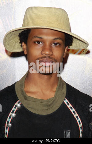 Raury à la première de 'La Lionsgate Hunger Games : Clarak - Partie 1 tenue au Nokia Theatre L.A. Vivre à Los Angeles, CA, le 17 novembre 2014. Photo par Joe Martinez / PictureLux Banque D'Images