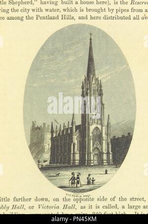 Libre à partir de la page 23 de "l'écossais de tourisme Guide pittoresque à Édimbourg et ses environs . illustré d'. plan de la ville, cartes, . et . vues' . Banque D'Images