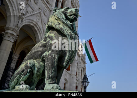 Bâtiment du Parlement hongrois, Budapest Banque D'Images