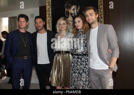 Matt Smith, Jack Huston, Bella Heathcote, Lily, James Douglas Booth 01/22/2016 "Orgueil et préjugés et Zombies" Photocall organisé au London West Hollywood de West Hollywood, CA Photo par Izumi Hasegawa / HNW / PictureLux Banque D'Images