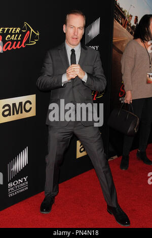 Bob Odenkirk à la Saison 2 Premiere de "mieux appeler Saul' Projection spéciale tenue au Arclight Cinemas - Culver City à Culver City, CA, le 2 février 2016. Photo par Joe Martinez / PictureLux Banque D'Images