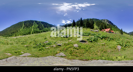 Vue panoramique à 360° de Valea Sâmbetei Cabana