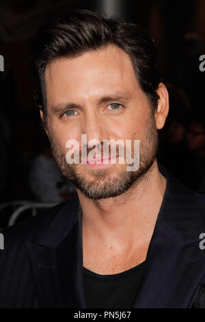 Edgar Ramirez à la première de Warner Bros Pictures et Alcon Entertainments' 'Point Break' tenue à l'Théâtre chinois de Grauman à Hollywood, CA, le 15 décembre 2015. Photo par Joe Martinez / PictureLux Banque D'Images