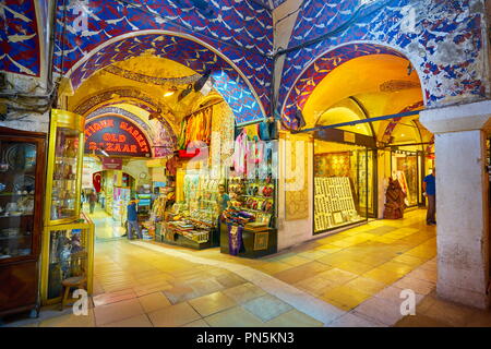 Grand Bazar, Istanbul, Turquie Banque D'Images