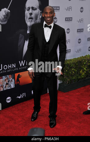 Kobe Bryant à l'American Film Institute's 44e Gala Prix Hommage à John Williams a tenu à l'Kodak Theater à Hollywood, CA le Jeudi, Juin 9, 2016. Photo par PictureLux RPAC RPAC / Référence de dossier 32921 071RPAC01 pour un usage éditorial uniquement - Tous droits réservés Banque D'Images