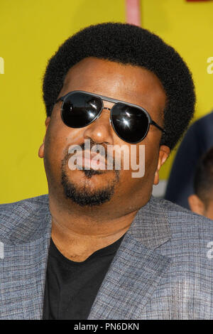 Craig Robinson lors de la première mondiale de l'Annapurna et Columbia Pictures, photos' 'Sausage Party' qui a eu lieu au Regency Village Theatre à Westwood, Californie le 9 août 2016. Photo par Joe Martinez / PictureLux Banque D'Images