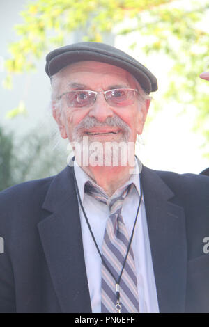 Martin Landau à Tim Burton's main et cérémonie à l'Empreinte Théâtre chinois de Grauman à Hollywood, CA le 8 septembre 2016. Photo par Izumi Hasegawa / HNW/ PictureLux Banque D'Images