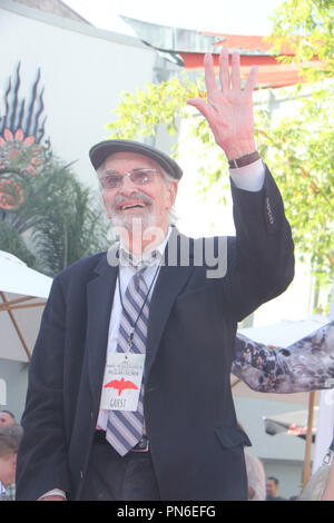 Martin Landau à Tim Burton's main et cérémonie à l'Empreinte Théâtre chinois de Grauman à Hollywood, CA le 8 septembre 2016. Photo par Izumi Hasegawa / HNW/ PictureLux Banque D'Images