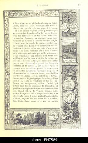 Libre à partir de la page 227 de notre voyage aux pays bibliques' . Banque D'Images