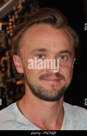 Tom Felton 04/06/2016 Le monde magique de Harry Potter Aperçu du média, qui se tenait à l'Universal Studios Hollywood à Hollywood, CA Photo par Kazuki Hirata / HNW / PictureLux Banque D'Images