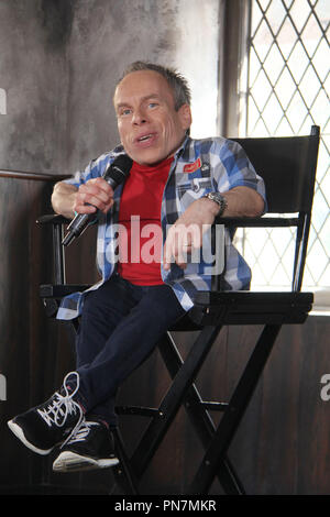 Warwick Davis 04/06/2016 Le monde magique de Harry Potter Aperçu du média, qui se tenait à l'Universal Studios Hollywood à Hollywood, CA Photo par Kazuki Hirata / HNW / PictureLux Banque D'Images