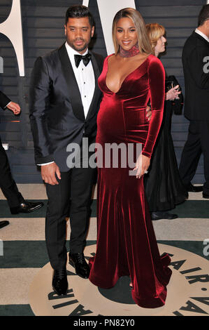 Russell Wilson, à la Ciara 2017 Vanity Fair Oscar Party organisée à l'Annenberg Center for the Performing Arts à Los Angeles, CA le Dimanche, Février 26, 2017. Photo de RPAC / PictureLux 33243 Numéro de référence de dossier 056RPAC01 pour un usage éditorial uniquement - Tous droits réservés Banque D'Images